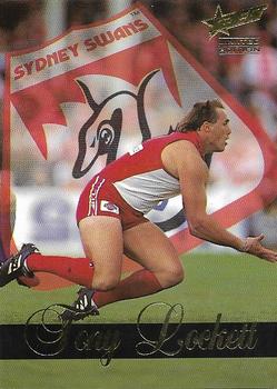 1995 Select AFL Sensation #56 Tony Lockett Front